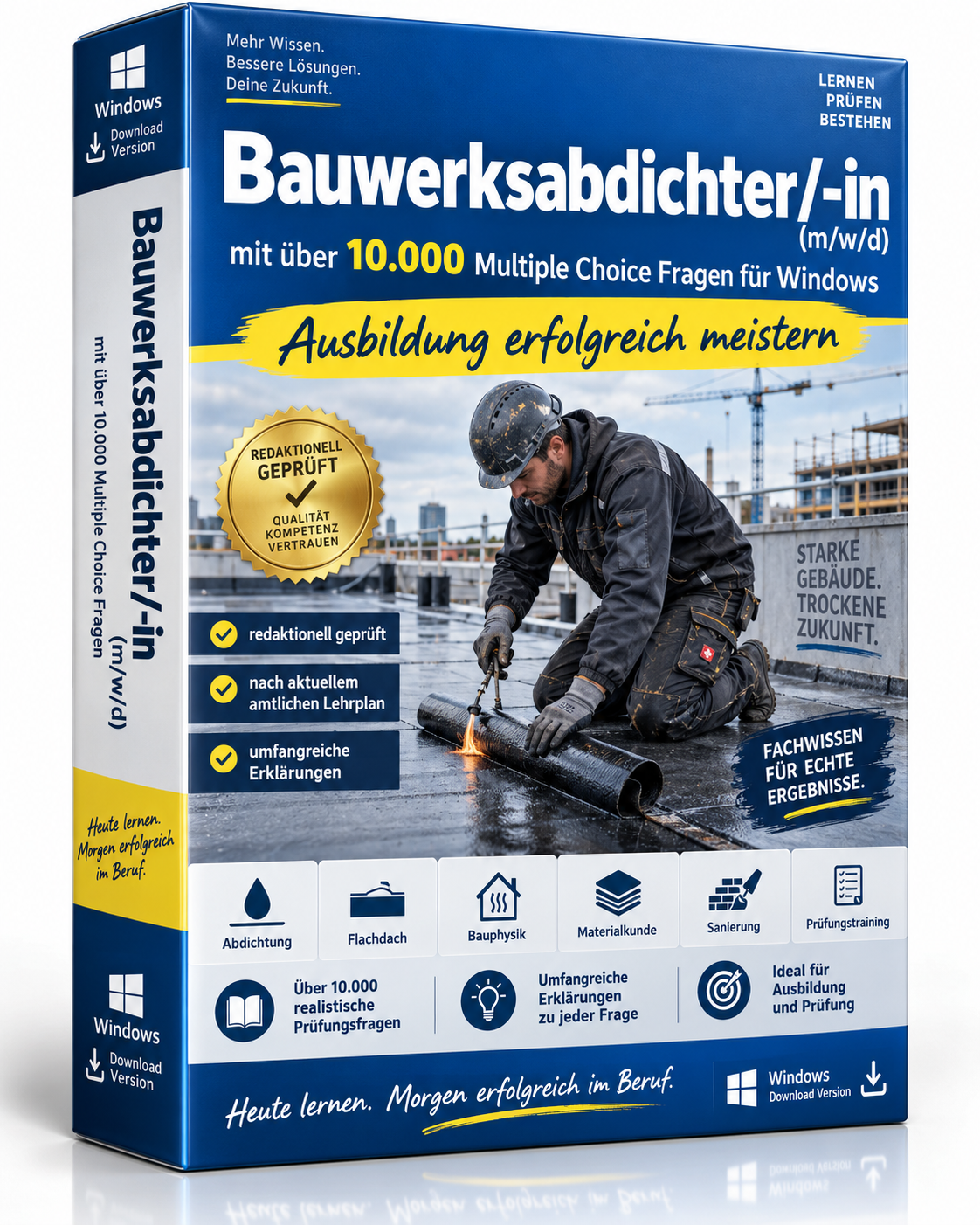 Bauwerksabdichter/-in (m/w/d) - Fragenkatalogtrainer - Download (WIN) – Produktbild 2