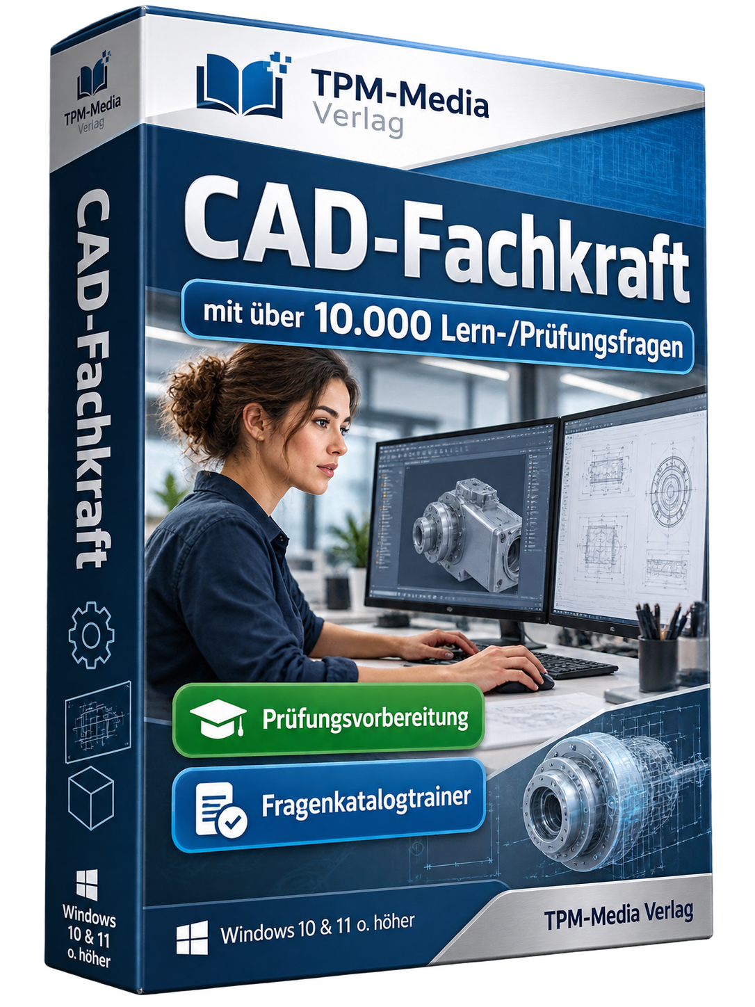 CAD-Fachkraft Fragenkatalogtrainer Download (WIN) – Produktbild 2