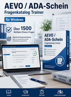 AEVO/ADA - Schein Fragenkatalogtrainer mit über 1500 Multiple Choice Fragen -Download für Windows