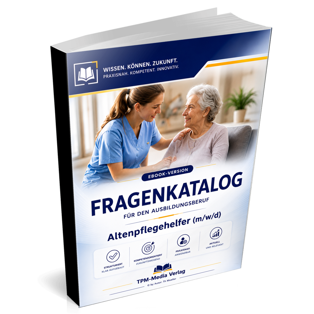 Fragenkatalog Altenpflegehelfer (m/w/d) (Buch-/Printverson)