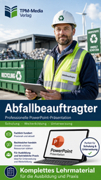 PowerPoint-Abfallbeauftragter-Ausbildung - Kompaktes Komplettpaket für Ihre Ausbildung - TPM-Media Verlag