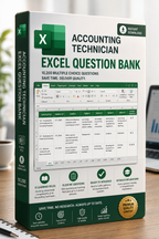Accounting Technician – Excel Database with 10,200 Learning and Assessment Questions