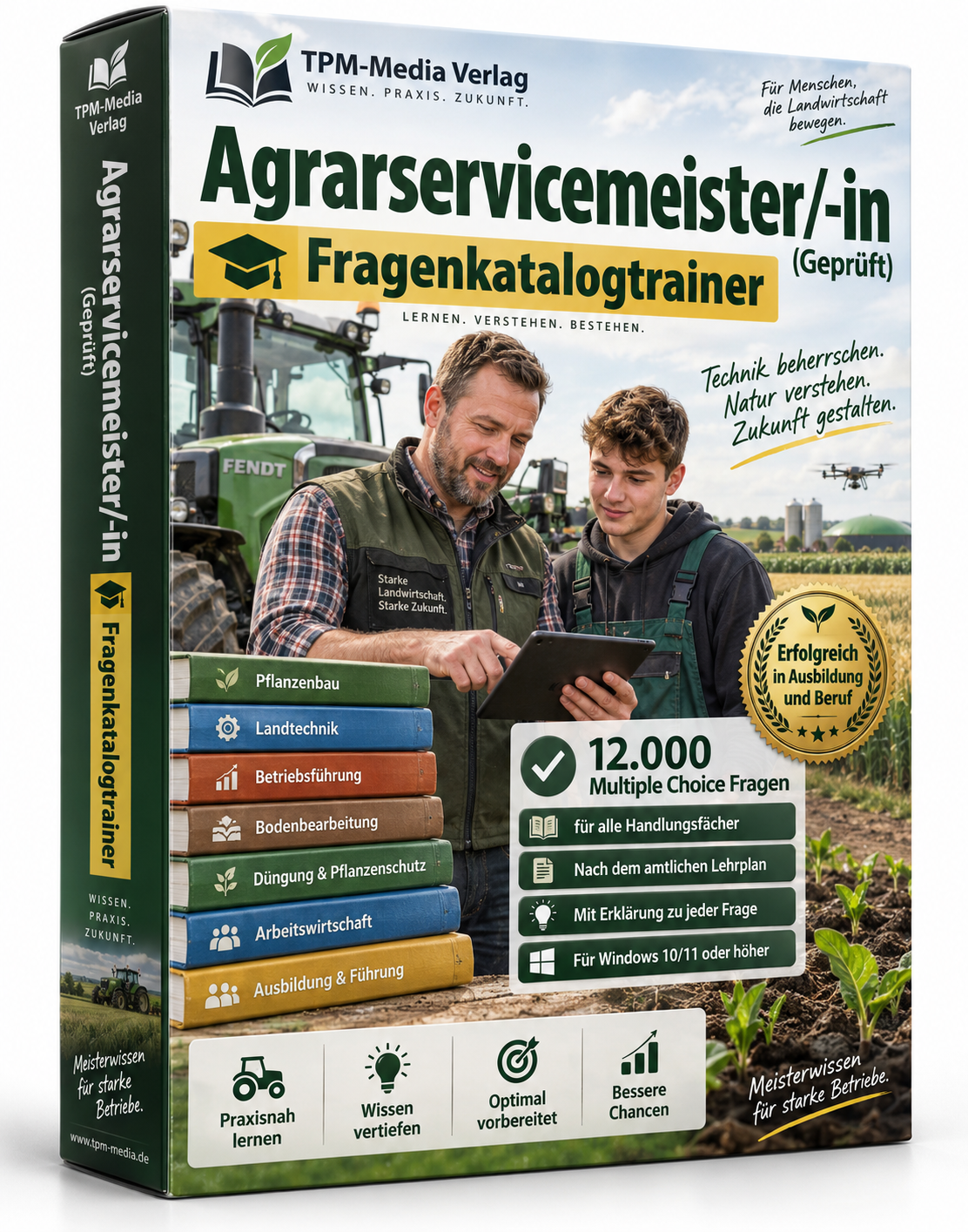 Agrarservicemeister Fragenkatalogtrainer - Fragenkatalogtrainer mit über 12.000 Lernfragen Download (WIN)