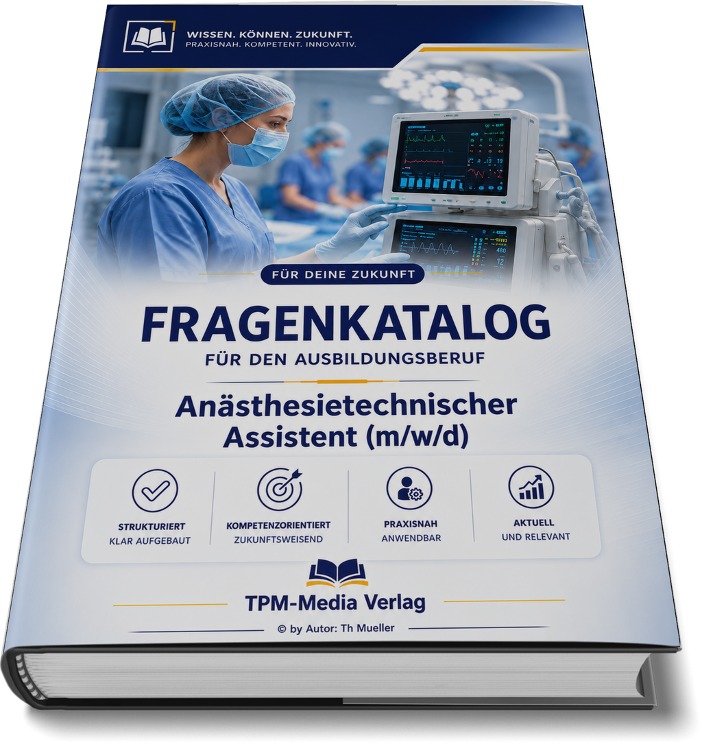 Anästhesietechnische/r Assistent/-in Fragenkatalog (Buch-/Printversion) mit über 3000 Lernfragen