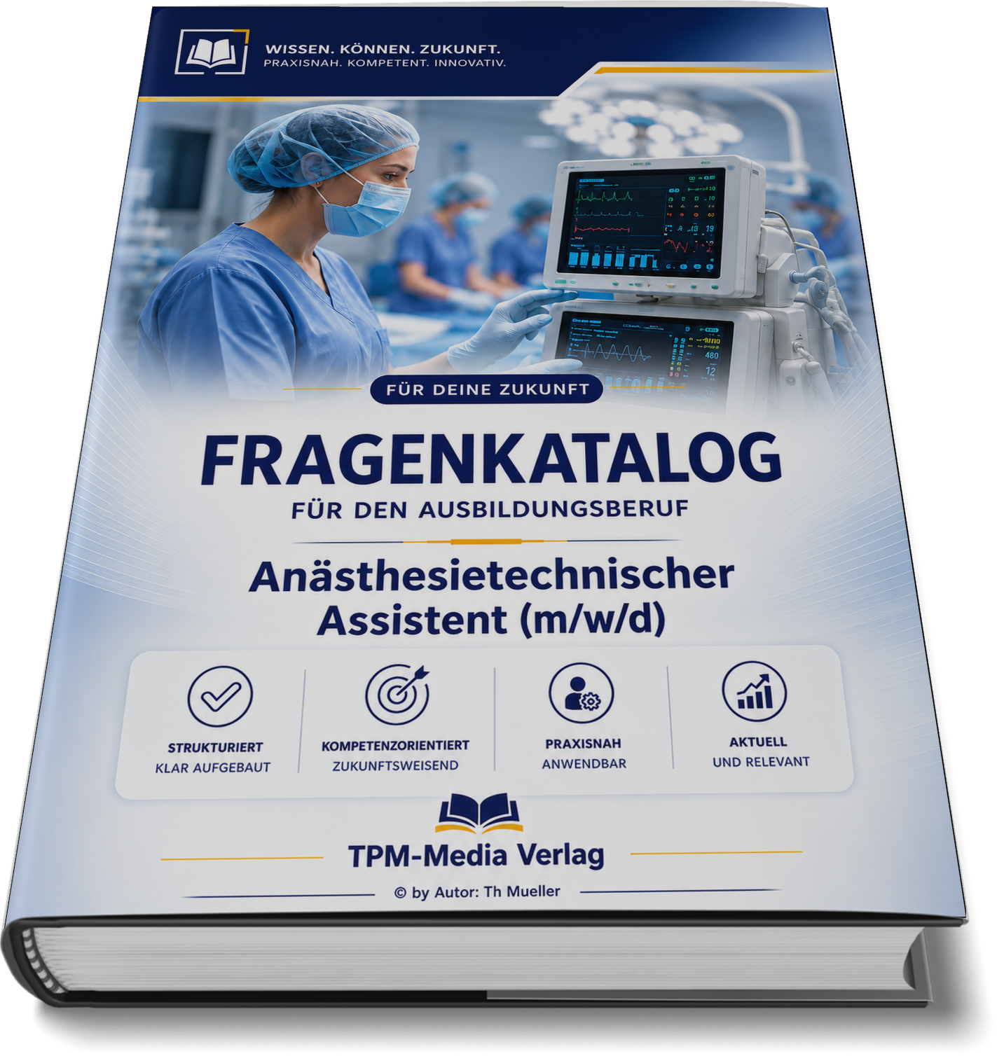 Anästhesietechnische/r Assistent/-in Fragenkatalog (Buch-/Printversion) mit über 3000 Lernfragen