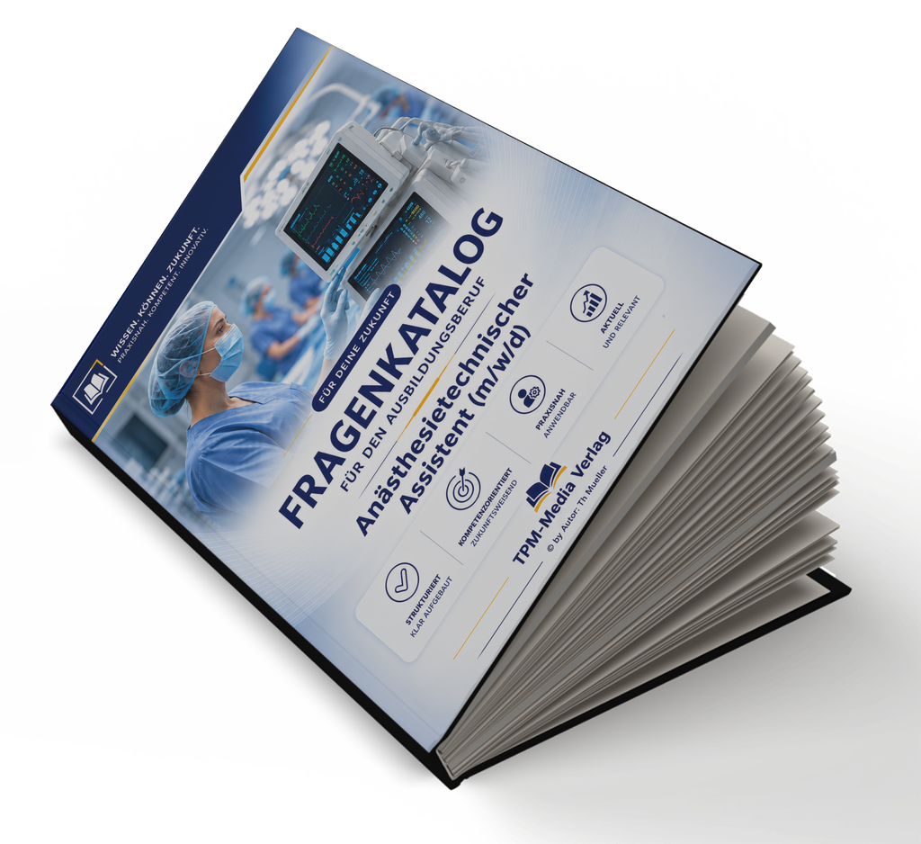 Anästhesietechnische/r Assistent/-in Fragenkatalog (Buch-/Printversion) mit über 3000 Lernfragen