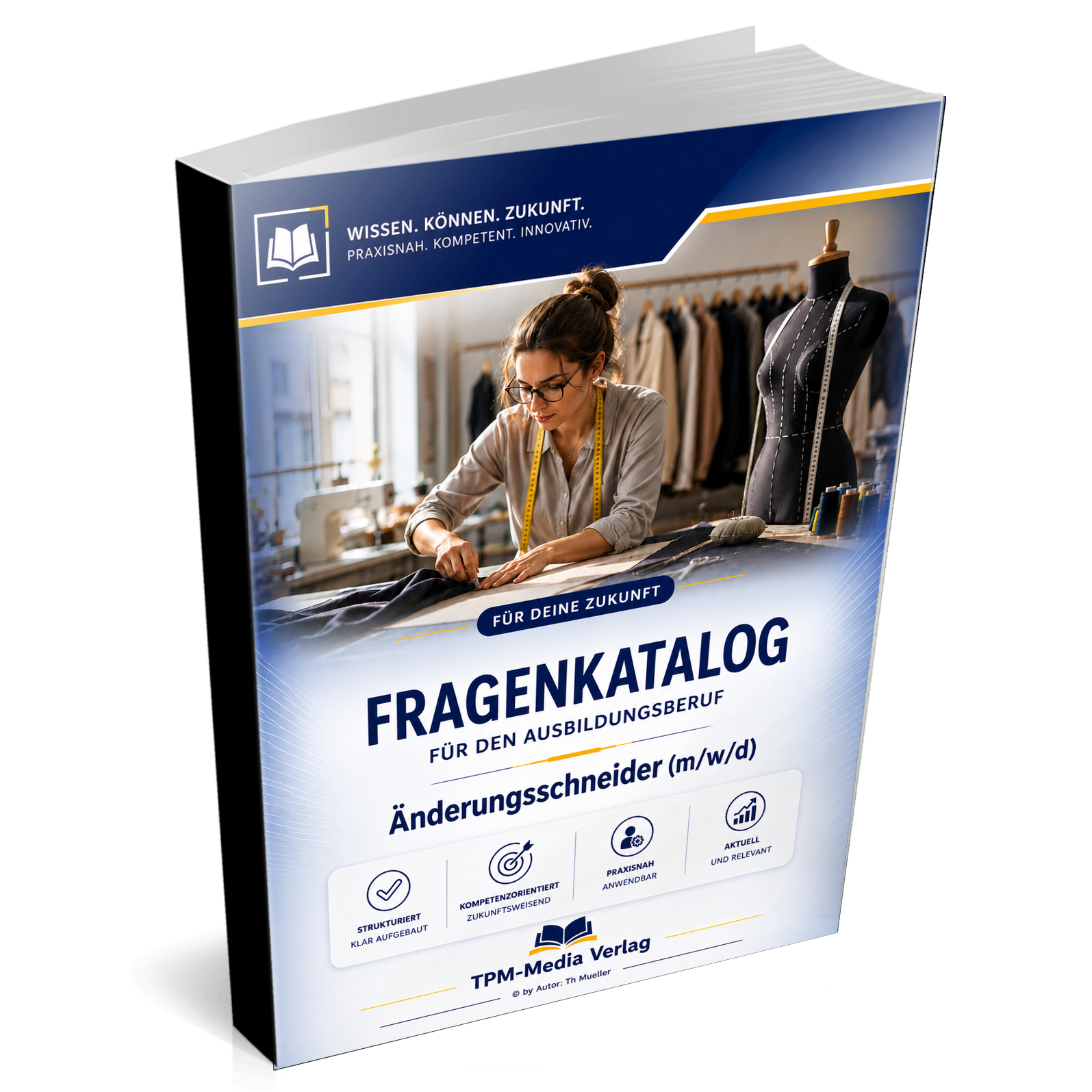 Änderungsschneider/-in (m/w/d) Fragenkatalog (Buch-/Printversion) mit über 3000 Lernfragen