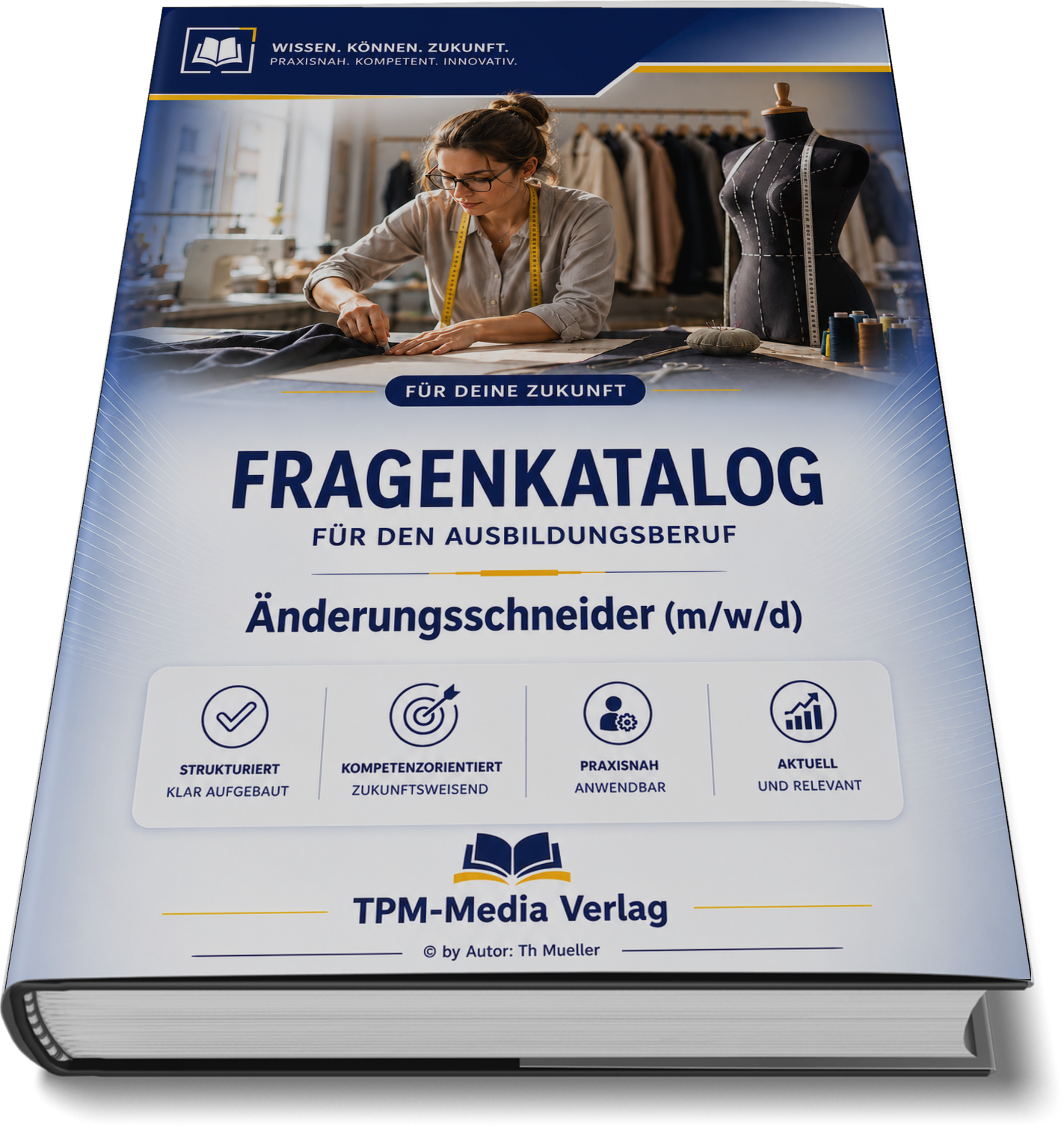Änderungsschneider/-in (m/w/d) Fragenkatalog (Buch-/Printversion) mit über 3000 Lernfragen