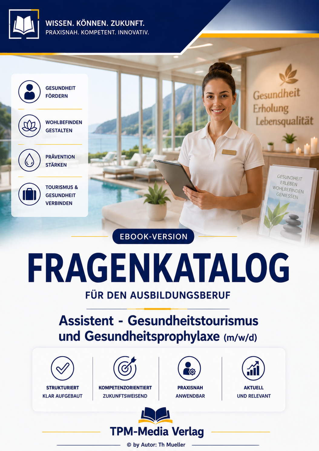 Fragenkatalog Assistent für Gesundheitstourismus & Gesundheitsprophylaxe (m/w/d) mit über 3000 Lern-/Prüfungsfragen eBook Version für Windows mit eBook-Reader Download-Version