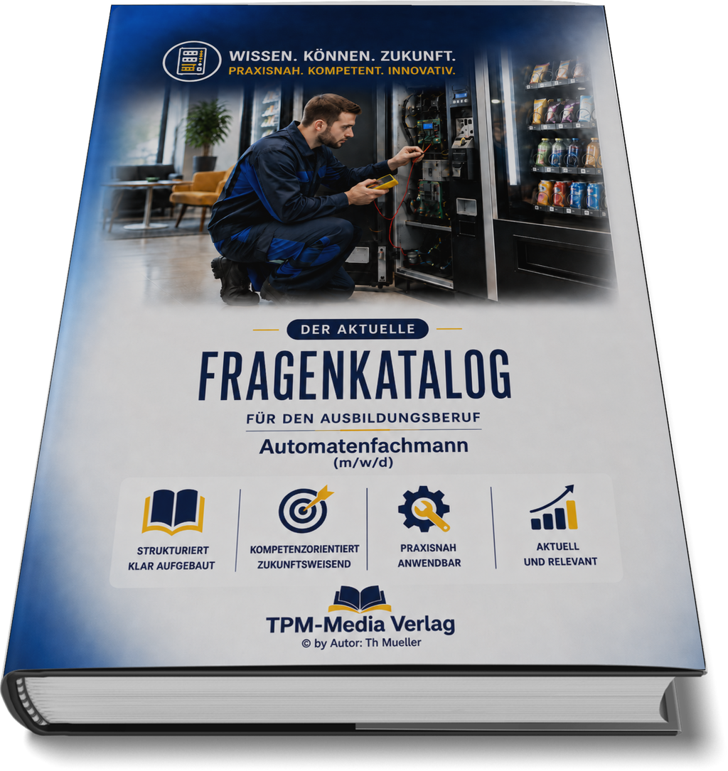 Automatenfachmann (m/w/d) Pro Fragenkatalog (Buch-/Printversion) mit über 3000 Lern-/Prüfungsfragen