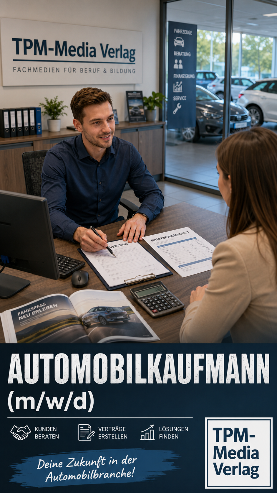 PowerPoint-Komplettpaket für die Ausbildung zum Automobilkaufmann (m/w/d)