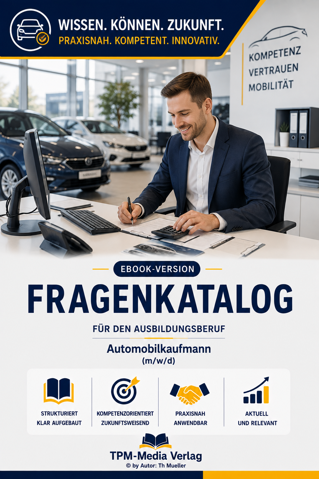 Fragenkatalog Automobilkaufmann (m/w/d) mit über 3100 Lern-/Prüfungsfragen eBook Version für Windows mit eBook-Reader Download-Version (Kopie)