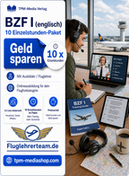 Einzelstundepaket (10 Std.) für BZF I (englisch) -  Online-Coaching - für www.fluglehrerteam.de
