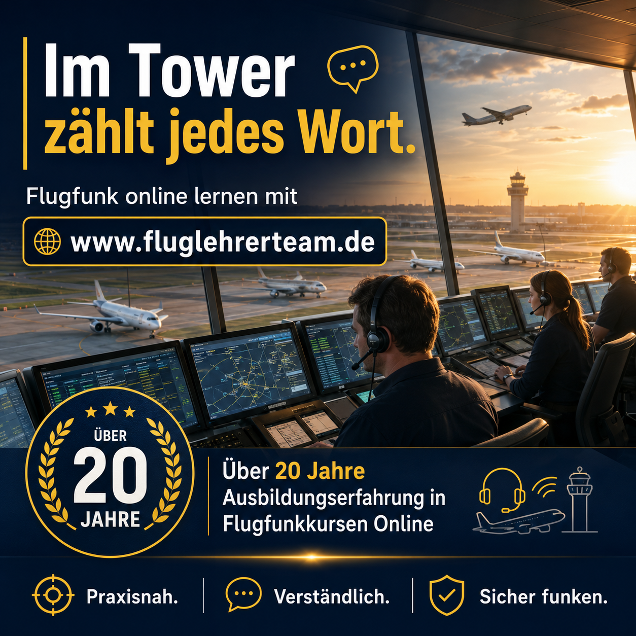 Einzelstundepaket (5 Std.) für BZF II (deutsch) -  Online-Coaching - für www.fluglehrerteam.de - TPM-Media Verlag