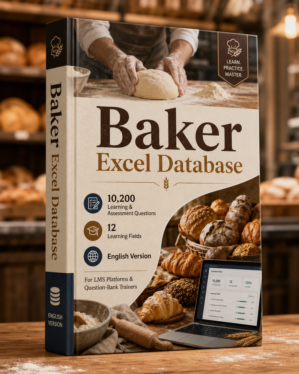 Baker – Excel Database with 10,200 Learning and Assessment Questions