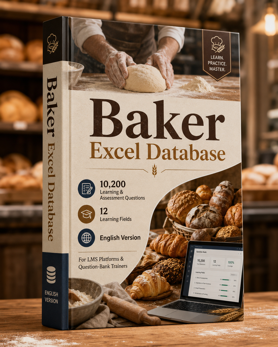 Baker – Excel Database with 10,200 Learning and Assessment Questions