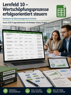 Kaufmann für Büromanagement - Lernfeld 10 gewerbliche Excel-Fragenkatalog Datenbank (Sofort-Download)