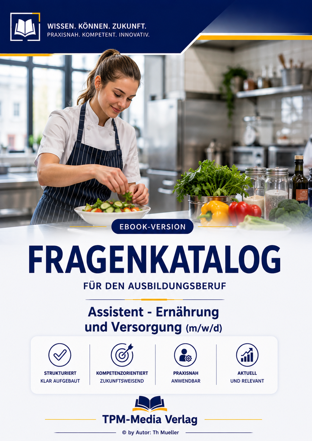 Fragenkatalog Assistent für Ernährung u. Versorgung (m/w/d) mit über 3000 Lern-/Prüfungsfragen eBook Version für Windows mit eBook-Reader Download-Version
