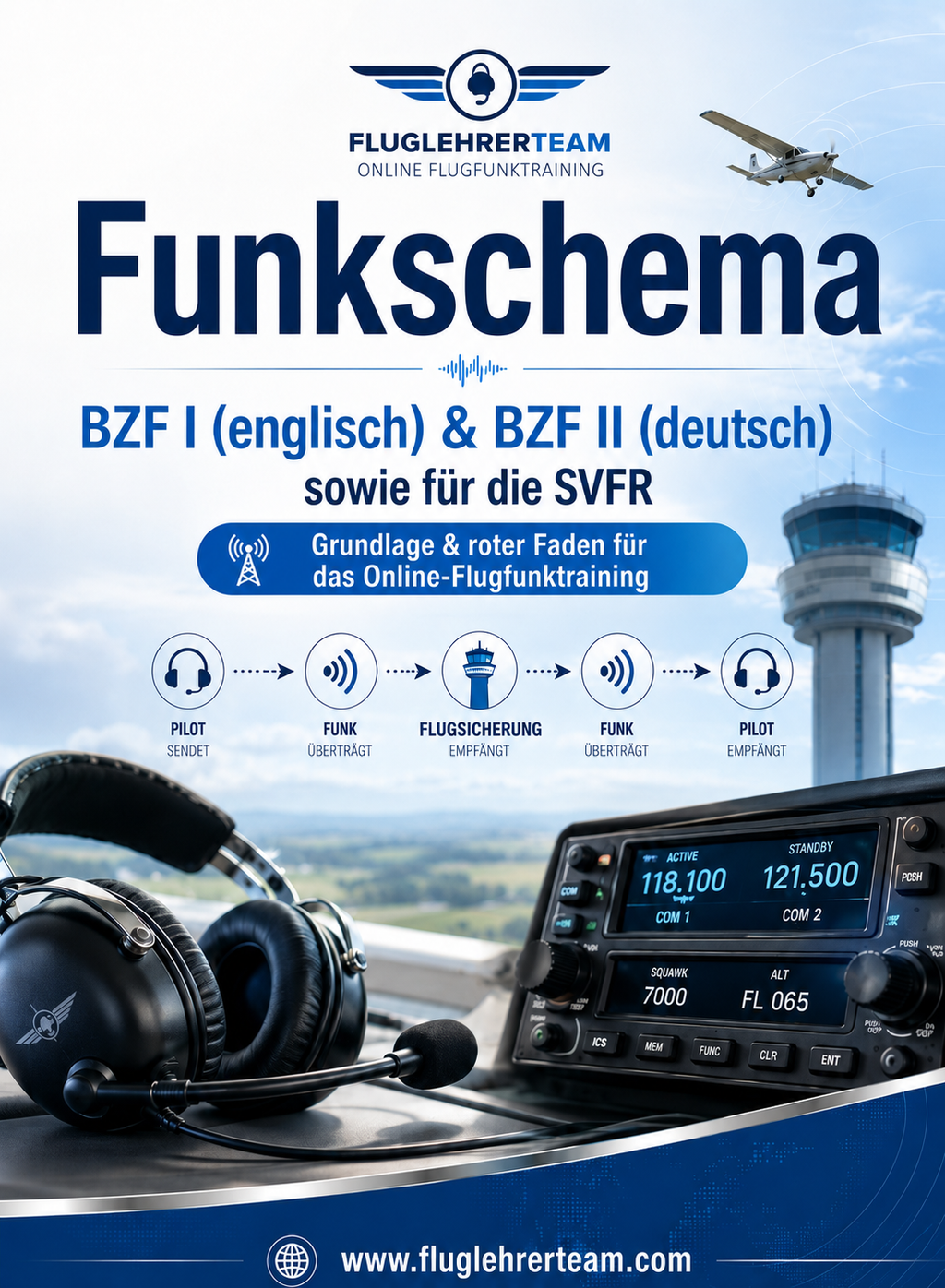 Funkschema BZF I , BZF II und SFVR im PDF-Format (Sofort-Download)