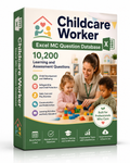 Childcare Worker – Excel Database with 10.200 Learning and Assessment Questions