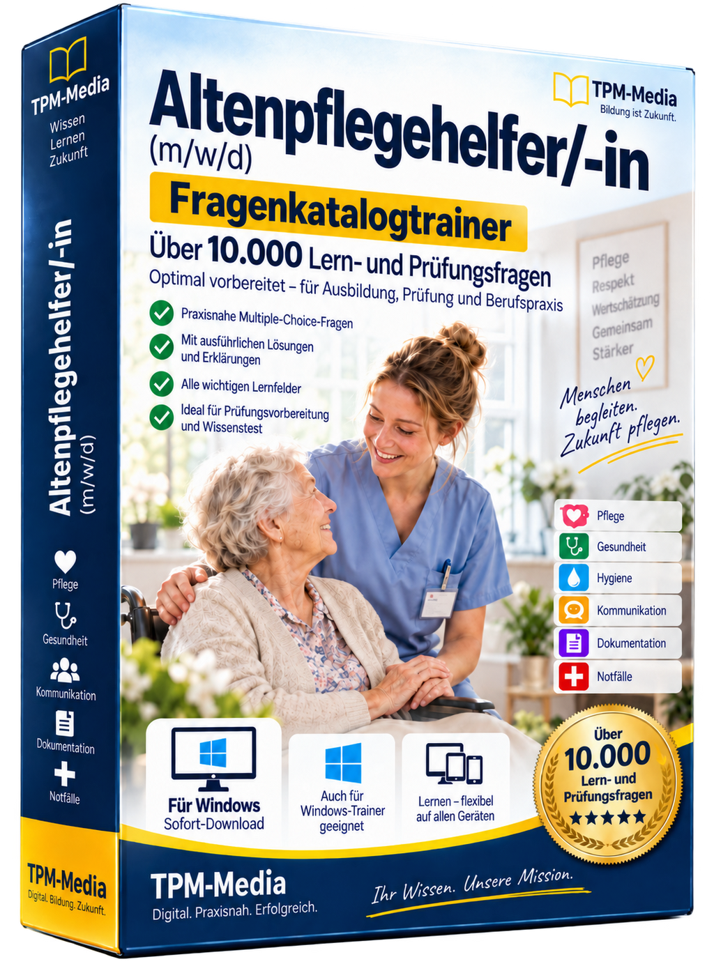 Fragenkatalog-Trainer Altenpflegehelfer (m/w/d) Download für Windows
