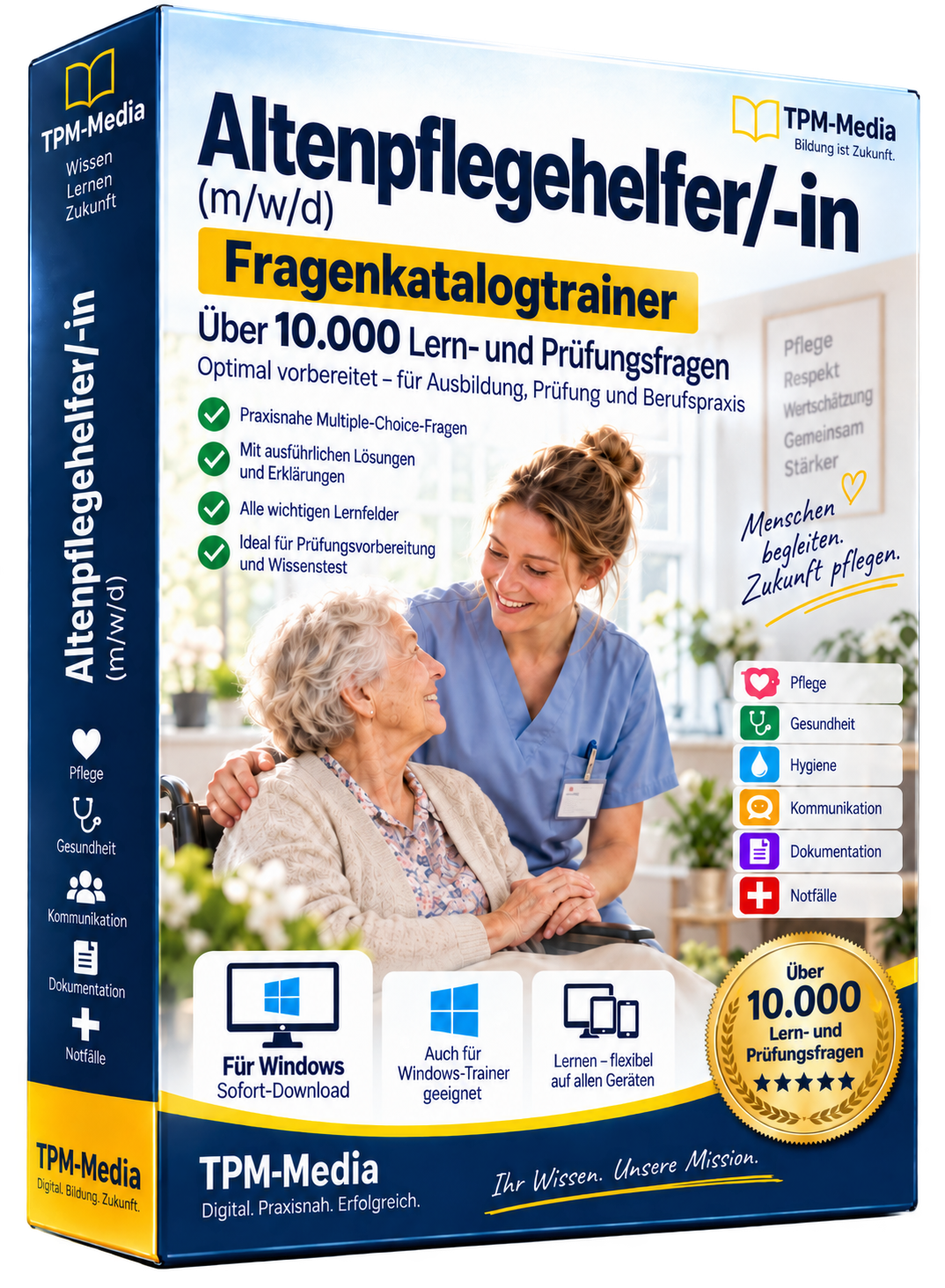 Fragenkatalog-Trainer Altenpflegehelfer (m/w/d) Download für Windows