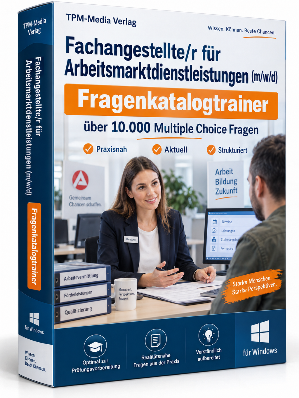 Fachangestellte/r für Arbeitsmarktdienstleistungen Fragentrainer Download (WIN)