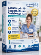Assistent für Gesundheits- und Sozialwesen (m/w/d) - Download (WIN) Fragenkatalogtrainer - Download für Windows (Kopie)