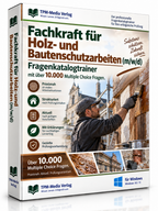 Fachkraft für Holz- und Bautenschutzarbeiten - Fragenkatalogtrainer mit über 10.000 Lernfragen Download (WIN)