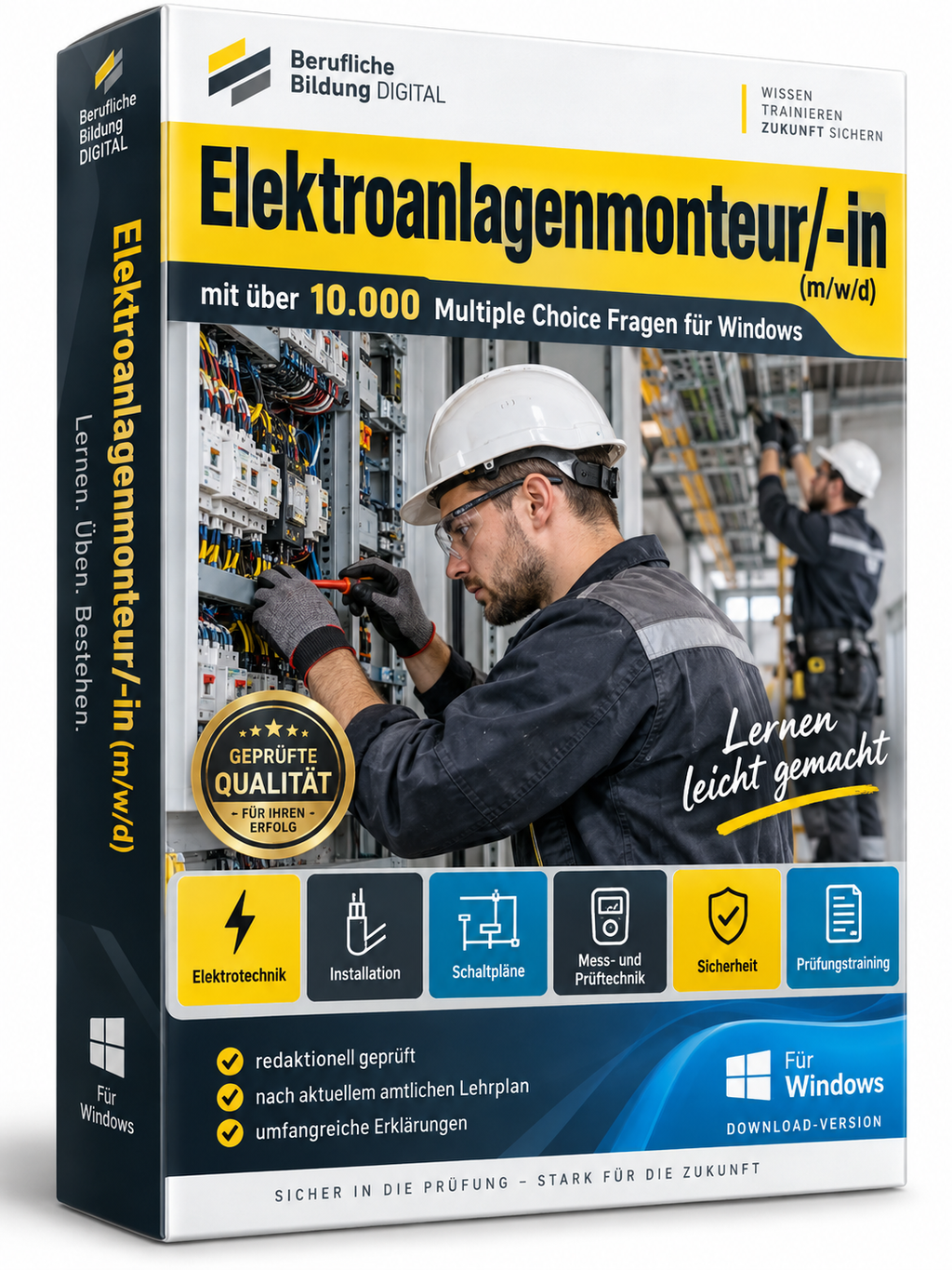 Elektroanlagenmonteur/-in – Fragenkatalogtrainer - Download (WIN)