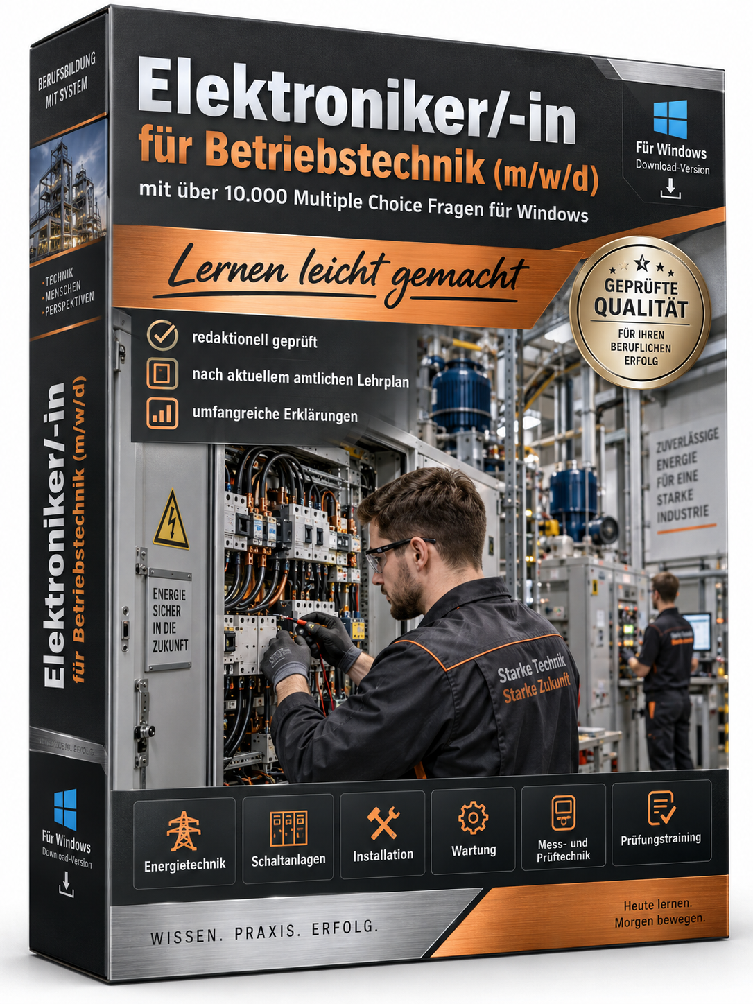 Elektroniker/-in für Betriebstechnik - Fragenkatalogtrainer Download (WIN)