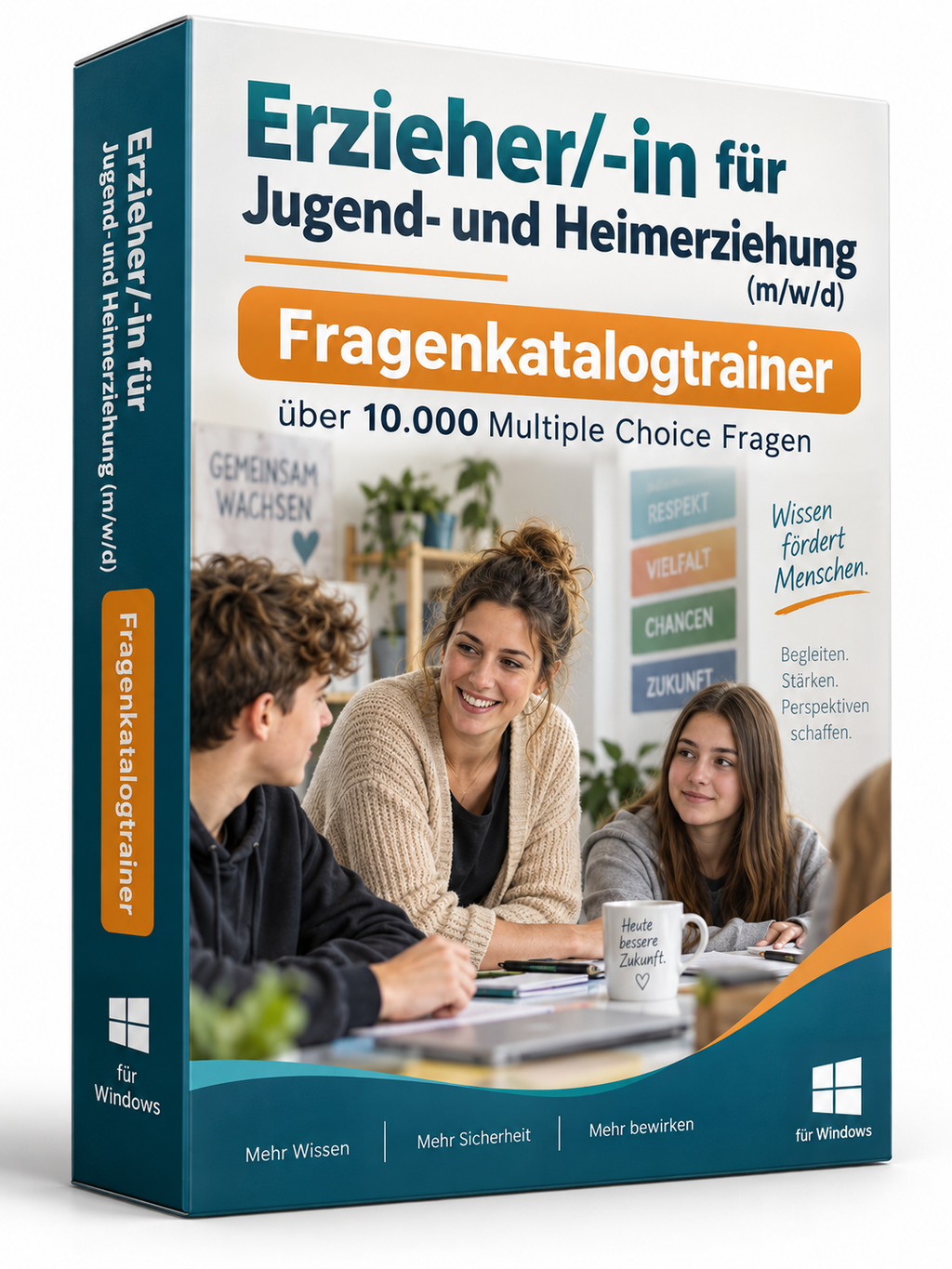 Erzieher/-in für Jugend- und Heimerziehung - Fragentrainer Download (WIN)