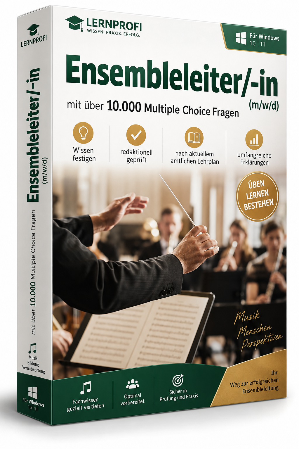 Ensembleleiter/-in - Fragenkatalogtrainer  mit 10.000 MC Fragen Download (WIN)