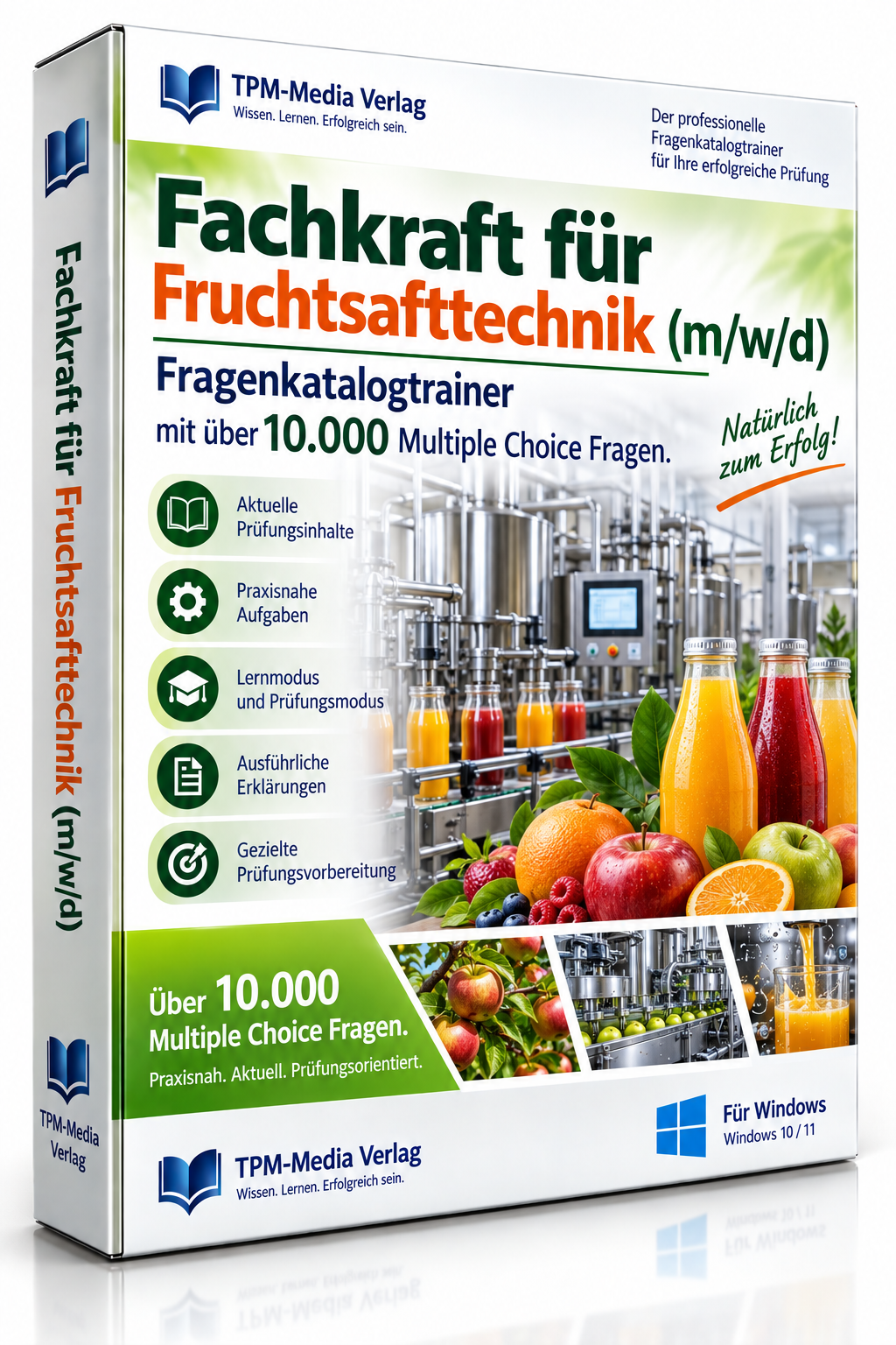 Fachkraft für Fruchtsafttechnik - Fragenkatalogtrainer mit über 10.000 Lernfragen Download (WIN)