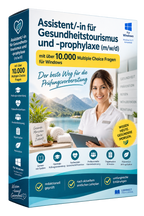 Assistent für Gesundheitstourismus und -prophylaxe (m/w/d) Fragenkatalogtrainer - Download für Windows