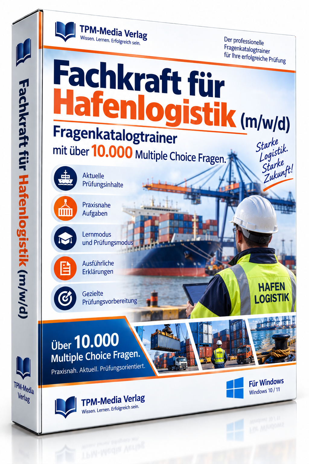 Fachkraft für Hafenlogistik - Fragenkatalogtrainer mit über 10.000 Lernfragen Download (WIN)