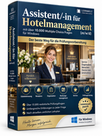 Assistent/-in für Hotelmanagement - Fragenkatalogtrainer mit über 10.000 Lernfragen Download (WIN)