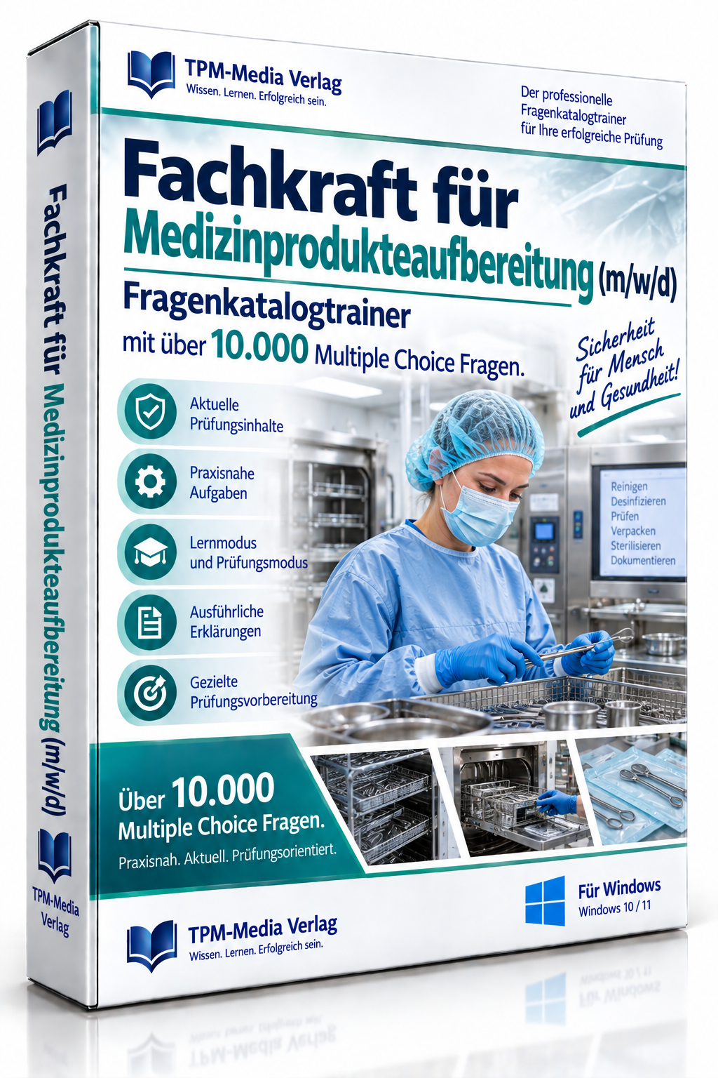 Fachkraft für Medizinprodukteaufbereitung - Fragenkatalogtrainer Download (WIN)