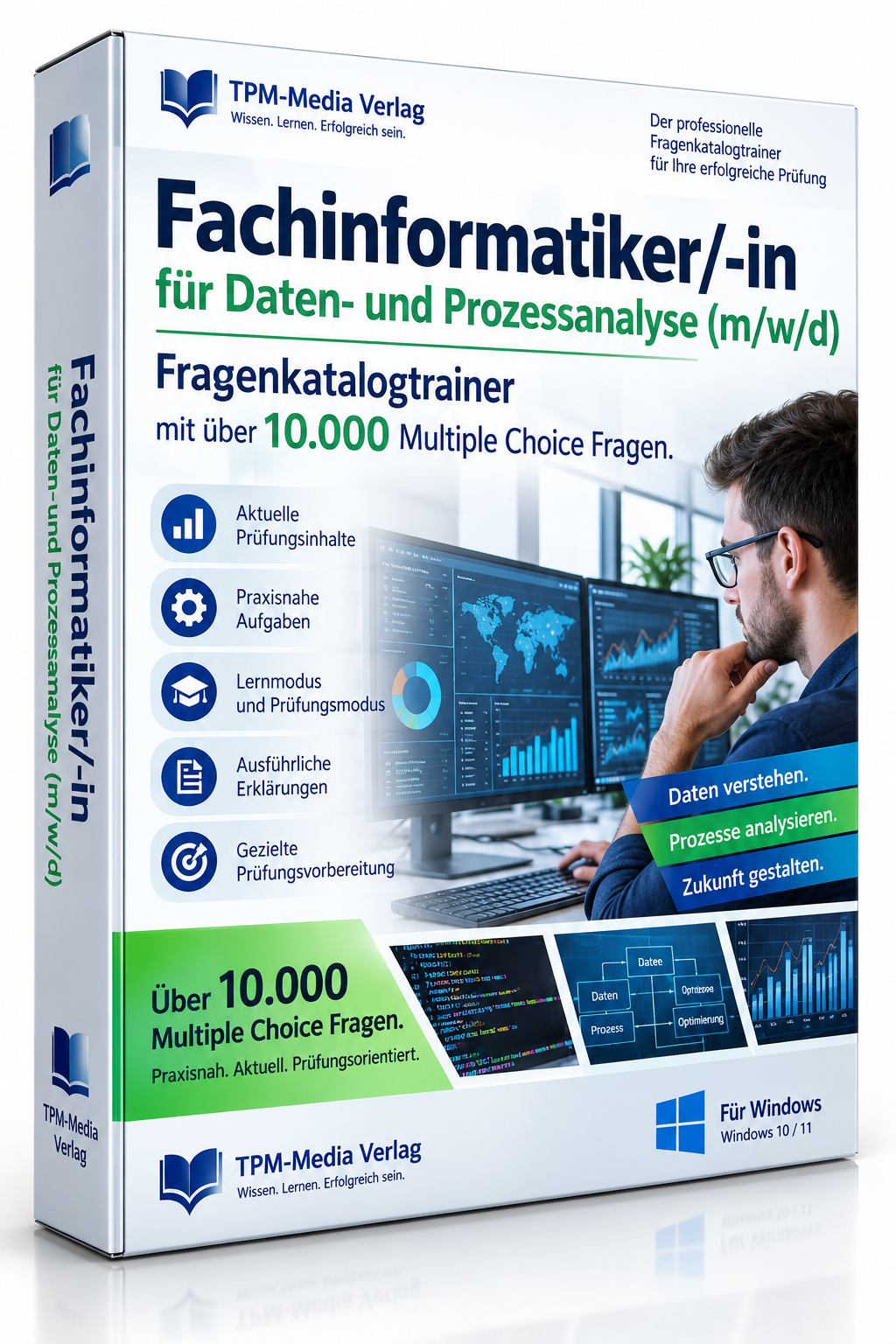 Fachinformatiker/-in für Daten- und Prozessanalyse - Fragenkatalogtrainer mit über 10.000 Lernfragen Download (WIN)