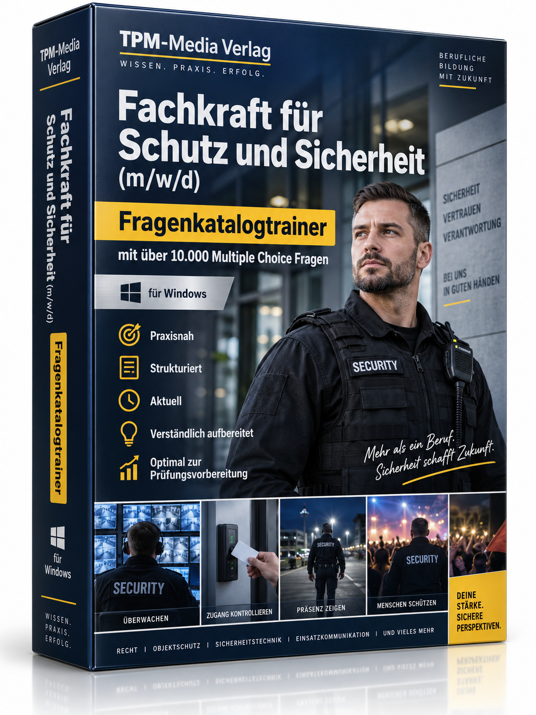 Fachkraft für Schutz und Sicherheit - Fragenkatalogtrainer - Download (WIN)