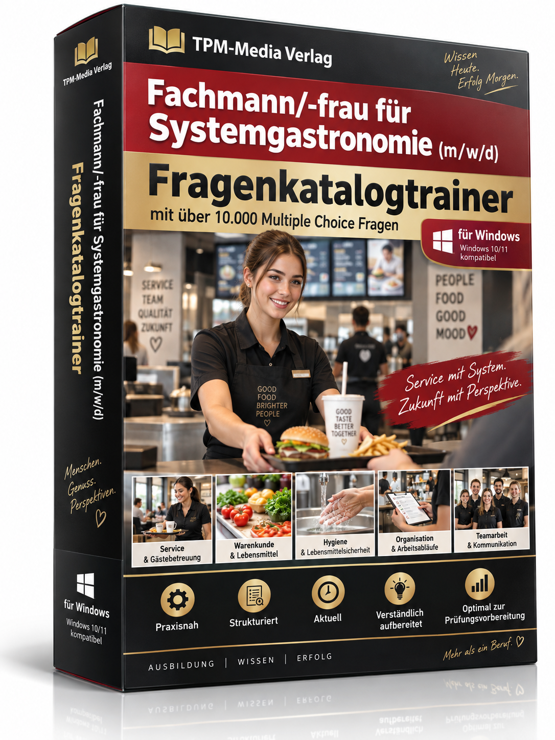 Fachmann/-frau für Systemgastronomie - Fragenkatalogtrainer mit über 10.000 Lernfragen Download (WIN)