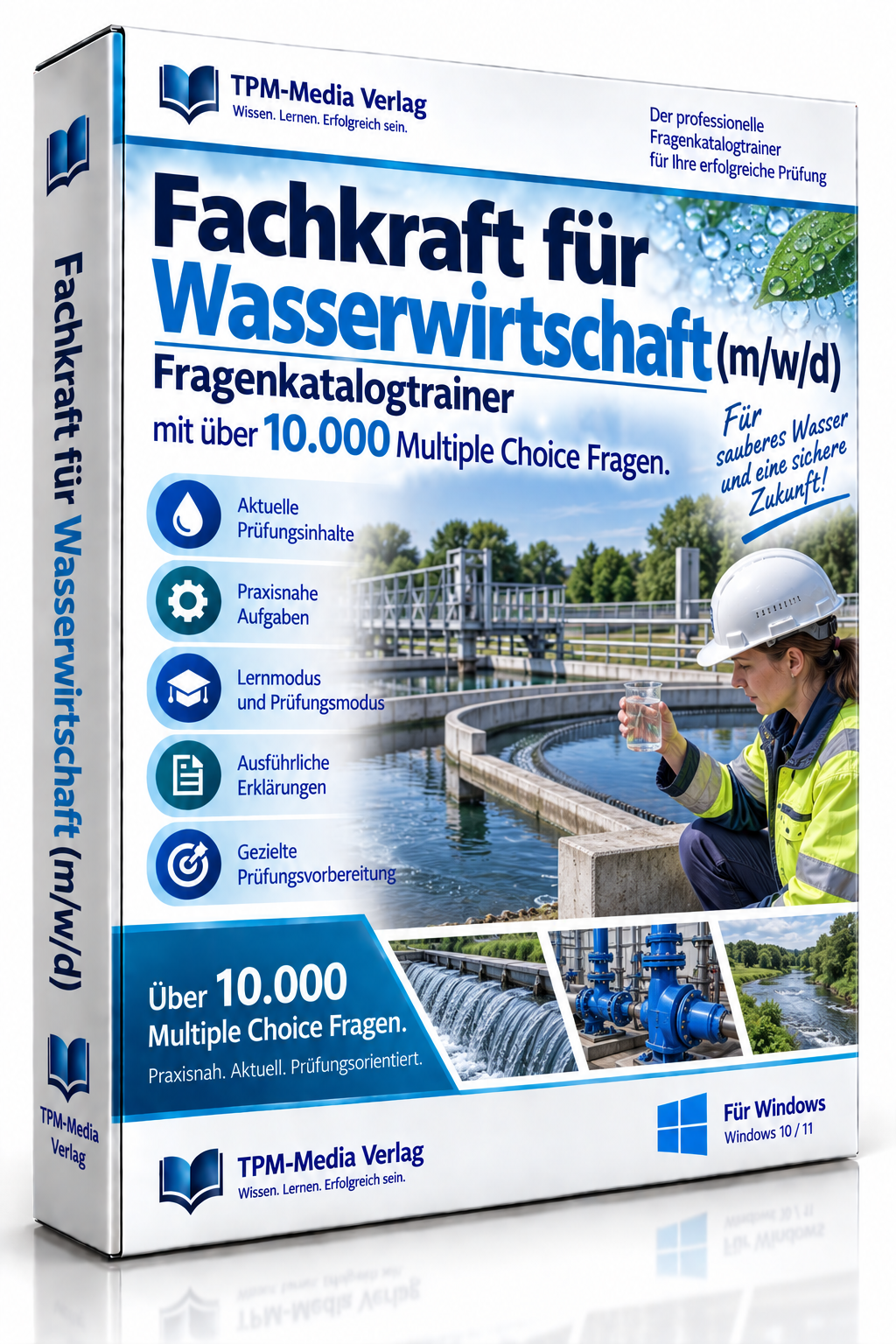 Fachkraft für Wasserwirtschaft - Fragenkatalogtrainer mit über 10.000 Lernfragen Download (WIN) (Kopie)