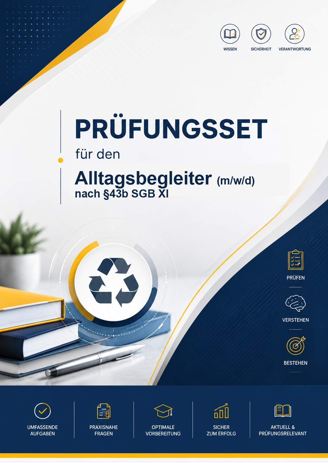 Prüfungsset Alltagsbegleiter – Effektive Vorbereitung für Ihre Prüfung