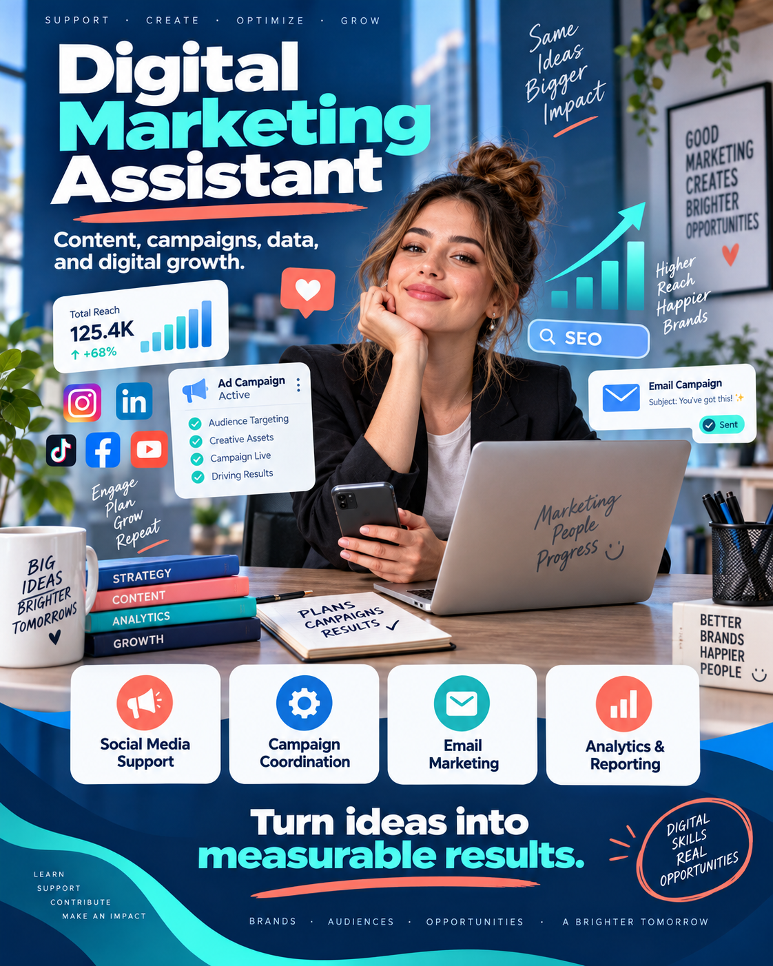 Digital Marketing Assistant – Excel Database with 10.200 Learning and Assessment Questions