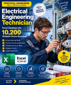Electrical Engineering Technician – Excel Database with 10.200 Learning and Assessment Questions