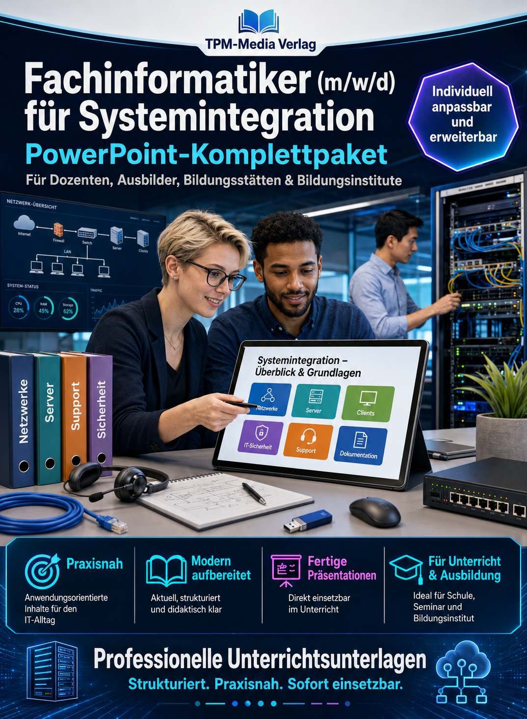 PowerPoint-Komplettpaket für die Ausbildung zum Fachinformatiker - Fachrichtung Systemintegration (m/w/d)