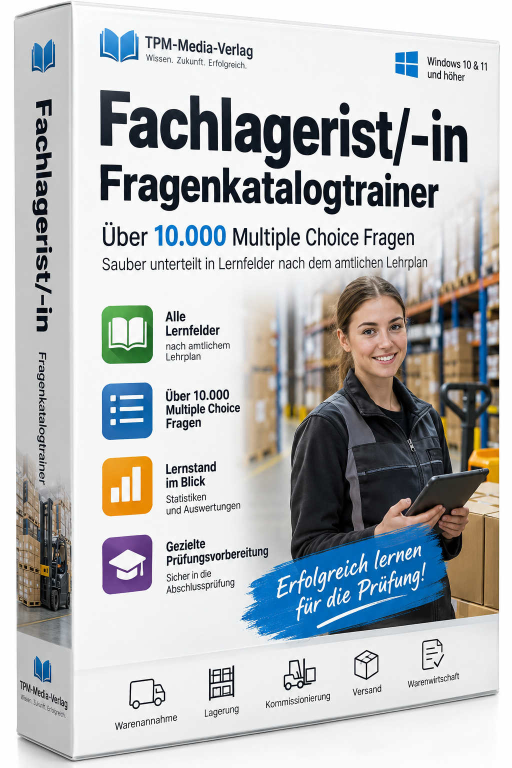 Fachlagerist/-in - Fragenkatalogtrainer mit über 10.000 Lernfragen Download (WIN)