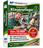 Geprüfter Klauenpfleger Fragenkatalogtrainer Download (WIN)