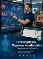 Ergotherapeut - Handlungsfeld 5 gewerbliche Excel-Fragenkatalog Datenbank (Sofort-Download)