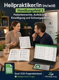 Heilpraktiker - Handlungsfeld 3 gewerbliche Excel-Fragenkatalog Datenbank (Sofort-Download)